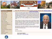 Tablet Screenshot of bremenvillage.com